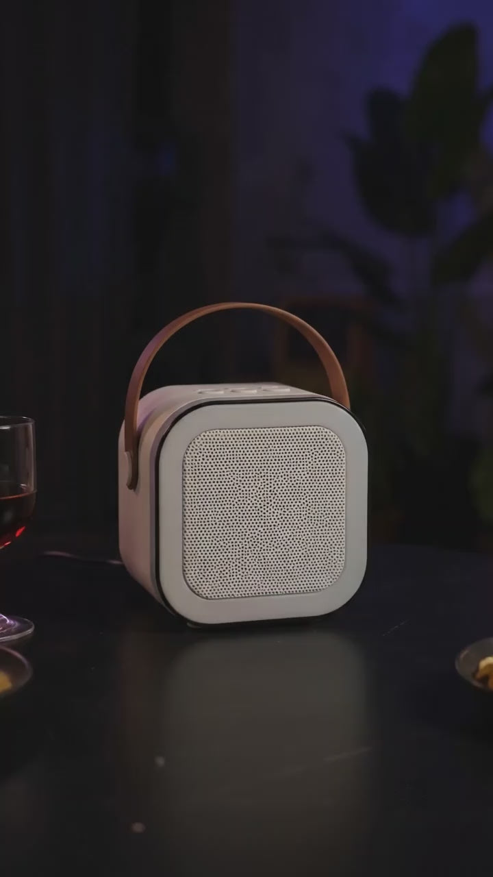 Kikinova Bluetooth speaker with Wireless Microphone | Portable Bluetooth Rechargeable Singing Speaker for Kids Boys Girls | Birthday & Festive Gift